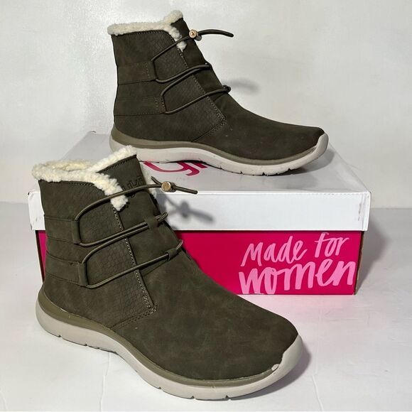 Ryka - Evie Exotic Leather Cold Weather Winter & Snow Boots - Picture 4 of 6